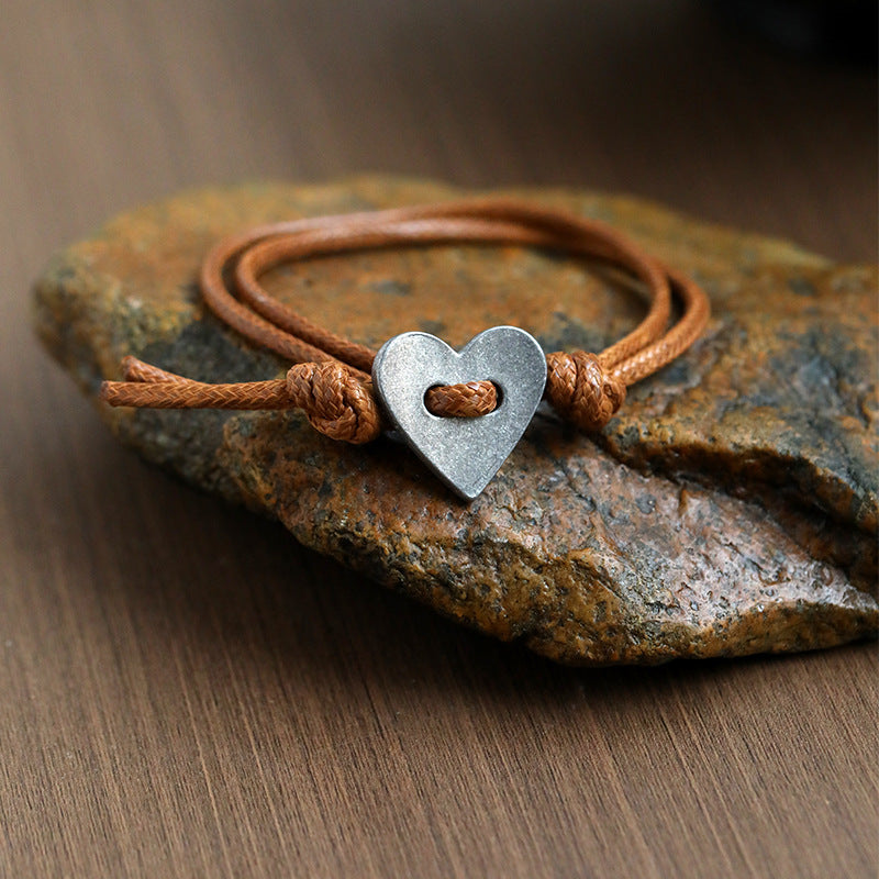 Vintage Heart Bracelet | Stöd bröstcancer