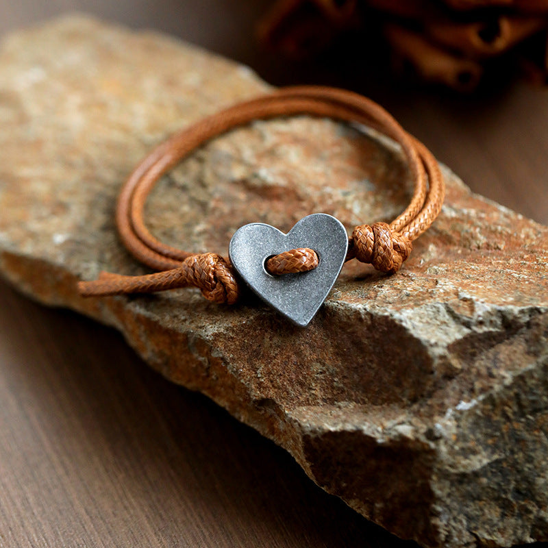 Vintage Heart Bracelet | Stöd bröstcancer
