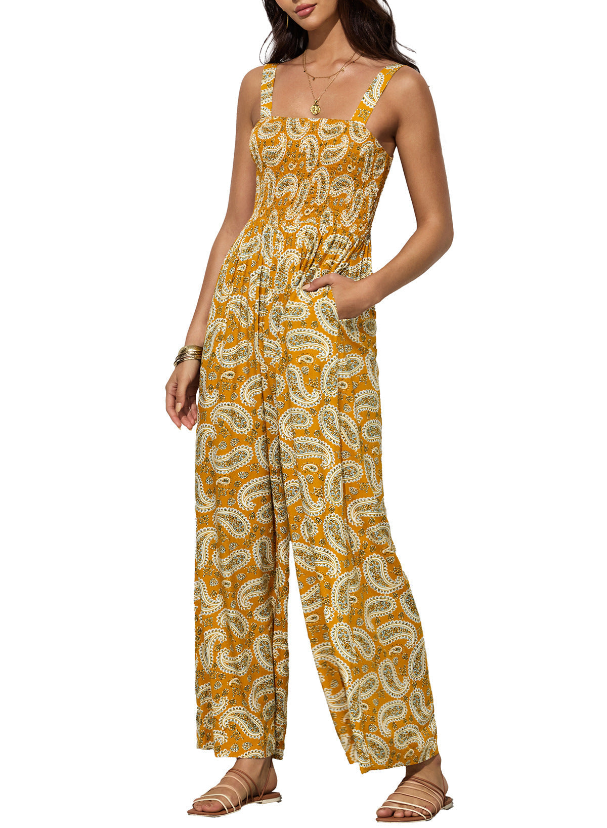 Jilroze™ - Chic mönstrad jumpsuit