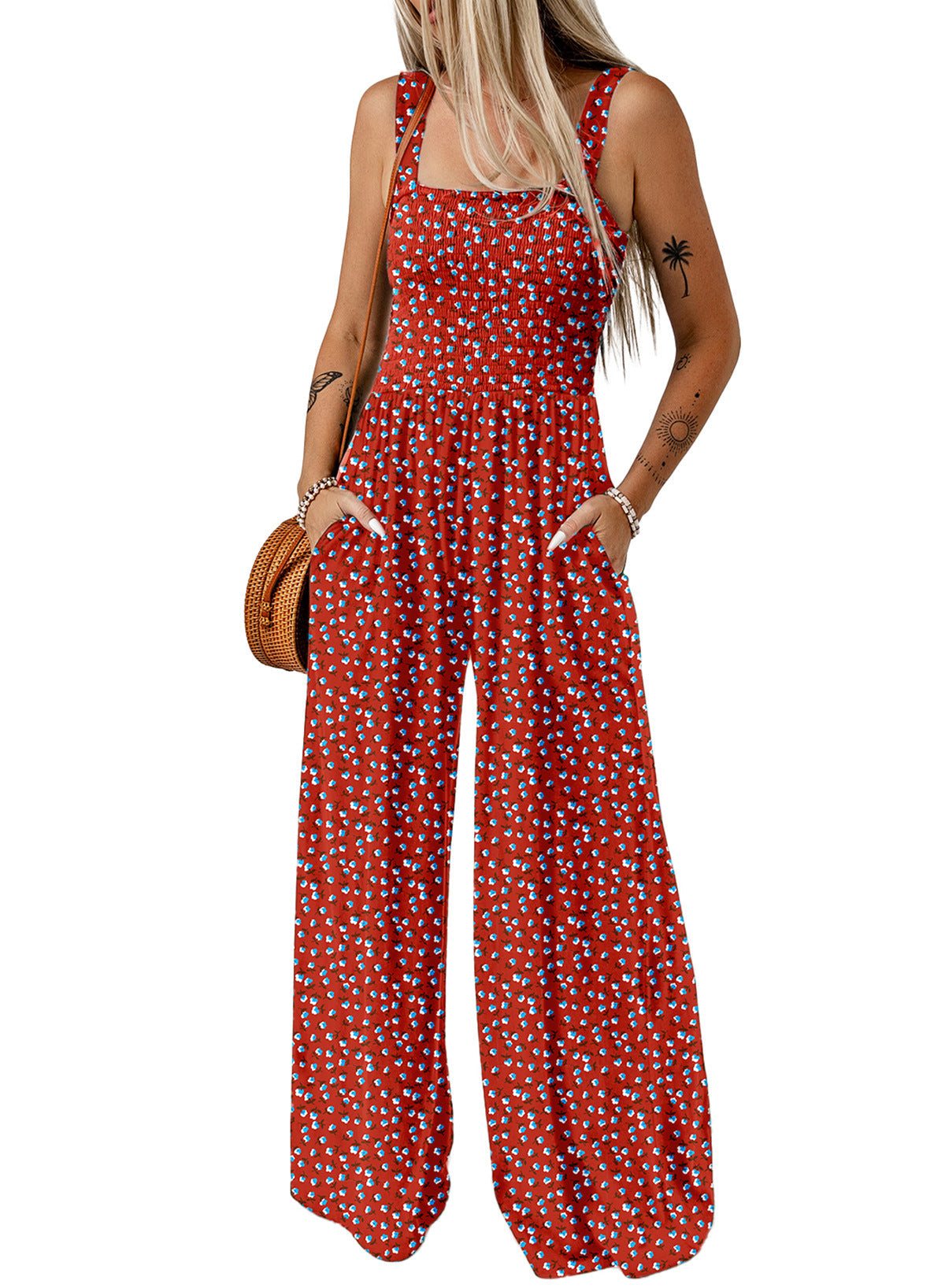 Jilroze™ - Chic mönstrad jumpsuit