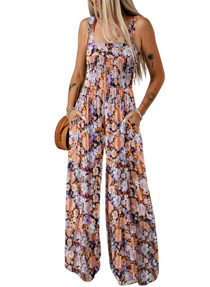 Elarune™ - Overall med blommigt tryck