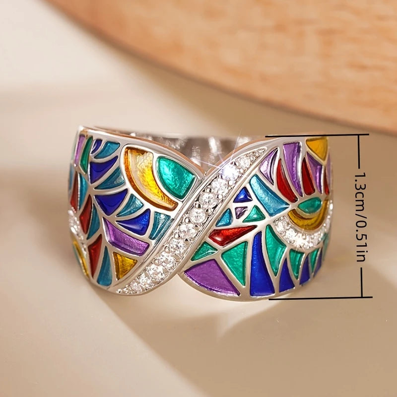 Color Collide Ring | Stödja diabetes