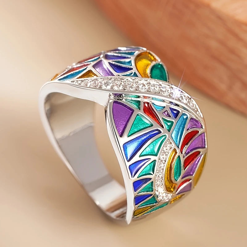 Color Collide Ring | Stödja diabetes