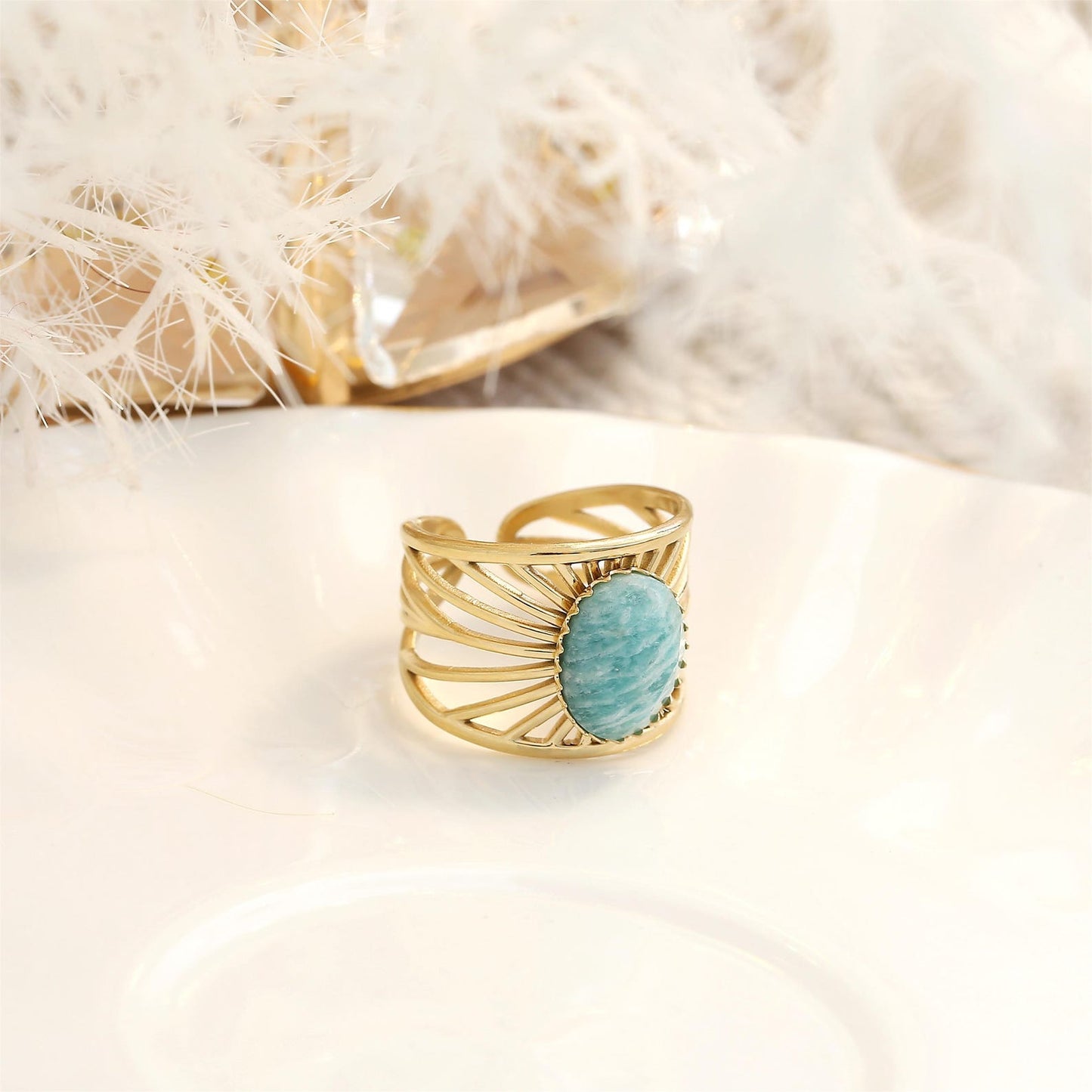 Classy Gold Ring | Stöd diabetes