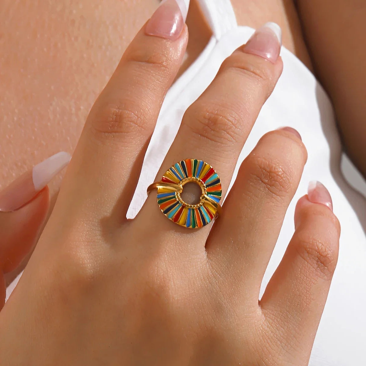 Luxe Multitone Ring | Stöd bröstcancer