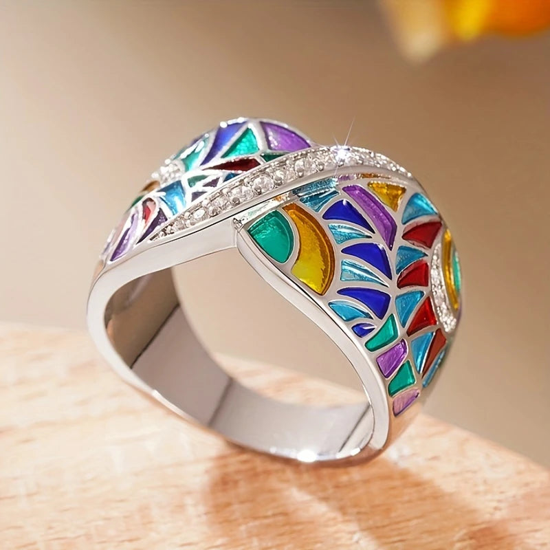 Color Collide Ring | Stödja diabetes