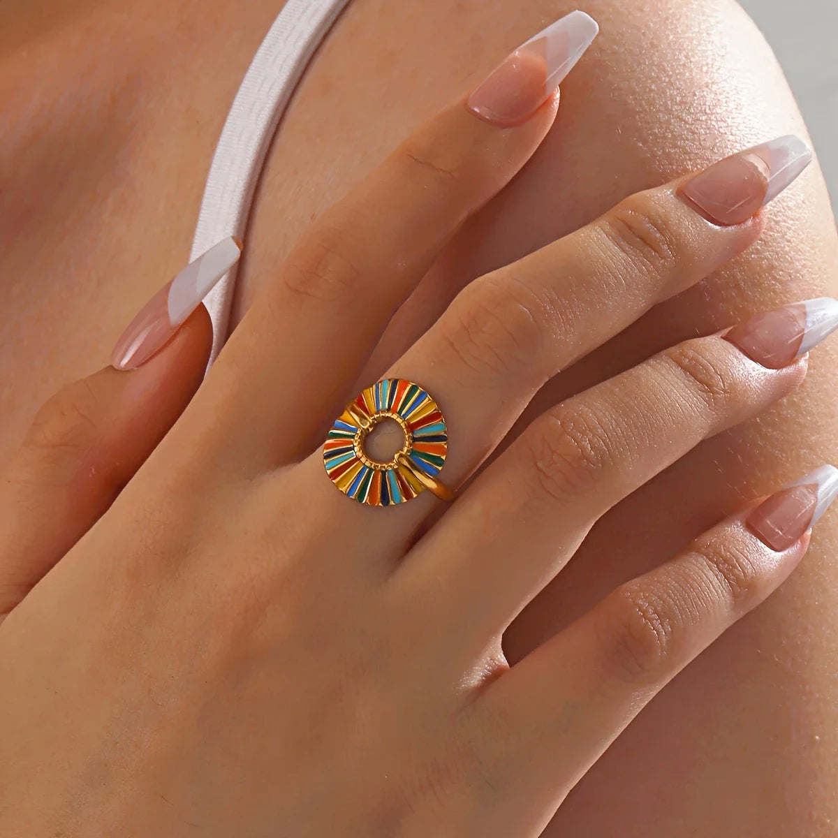 Luxe Multitone Ring | Stöd bröstcancer