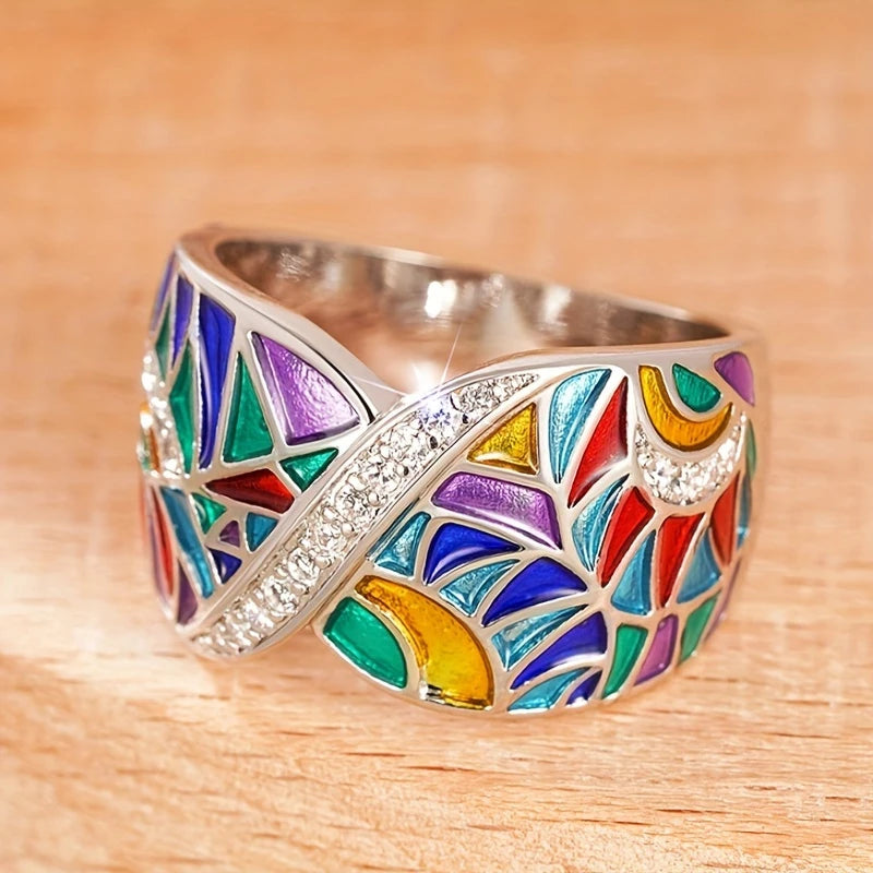 Color Collide Ring | Stödja diabetes