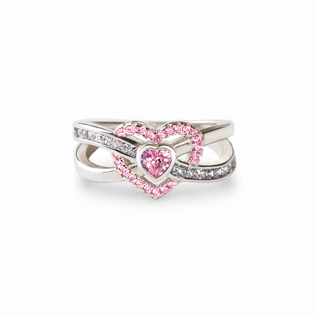 Infinite Heart Ring | Stöd Bröstcancer