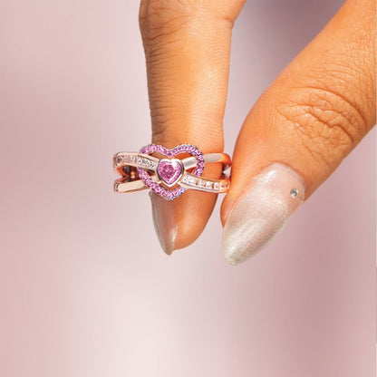 Infinite Heart Ring | Stöd Bröstcancer