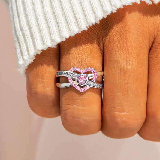 Infinite Heart Ring | Stöd Bröstcancer