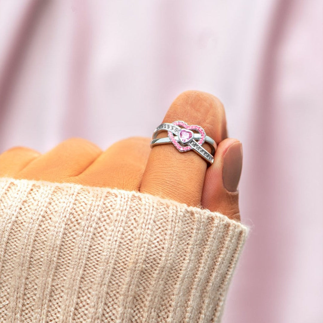 Infinite Heart Ring | Stöd Bröstcancer