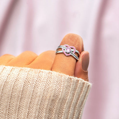 Infinite Heart Ring | Stöd Bröstcancer