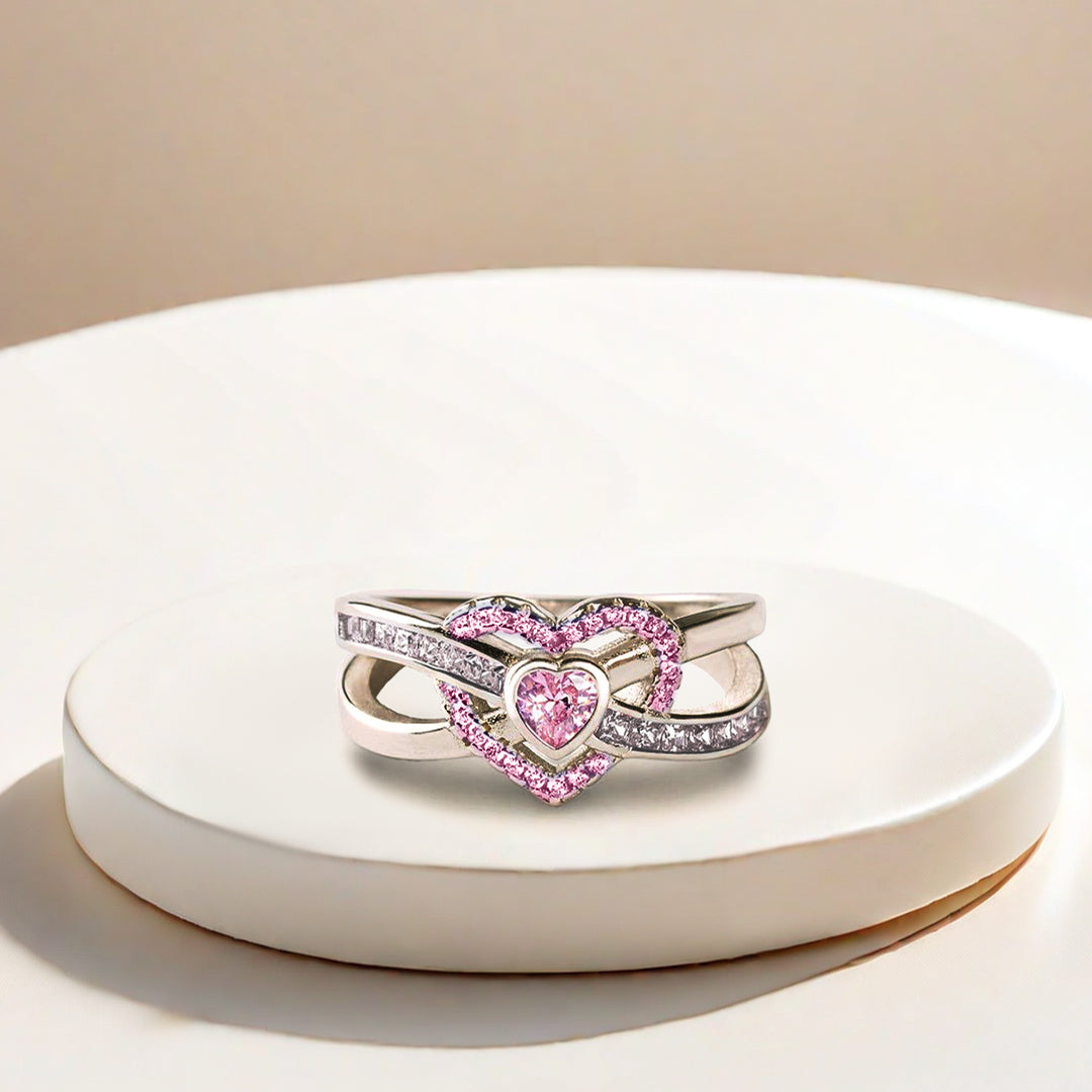 Infinite Heart Ring | Stöd Bröstcancer