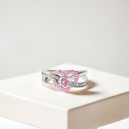 Infinite Heart Ring | Stöd Bröstcancer