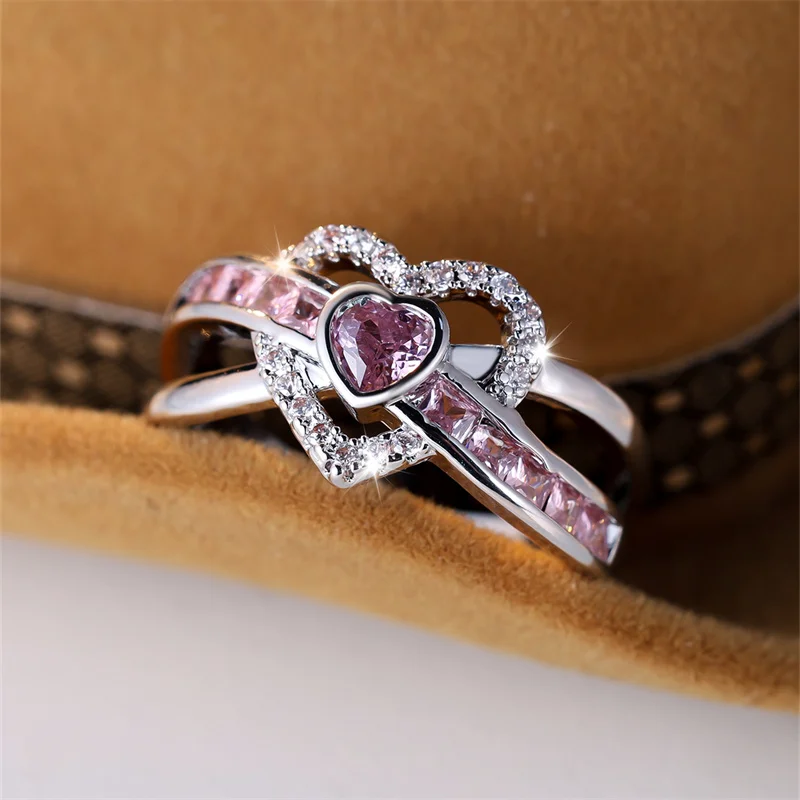 Pink Love Ring | Stöd bröstcancer