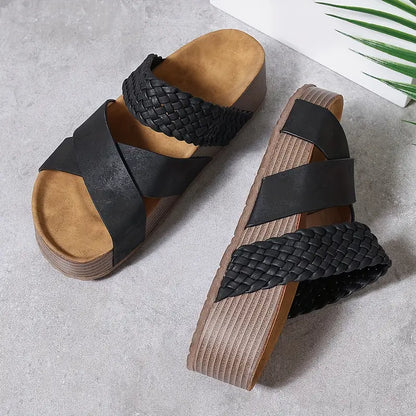 Ingrid™ - Sandaler med flätad detalj
