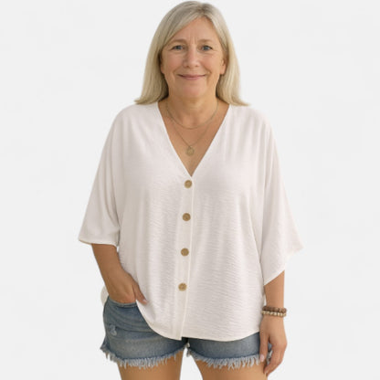 Freja™ – Ledig oversized-skjorta