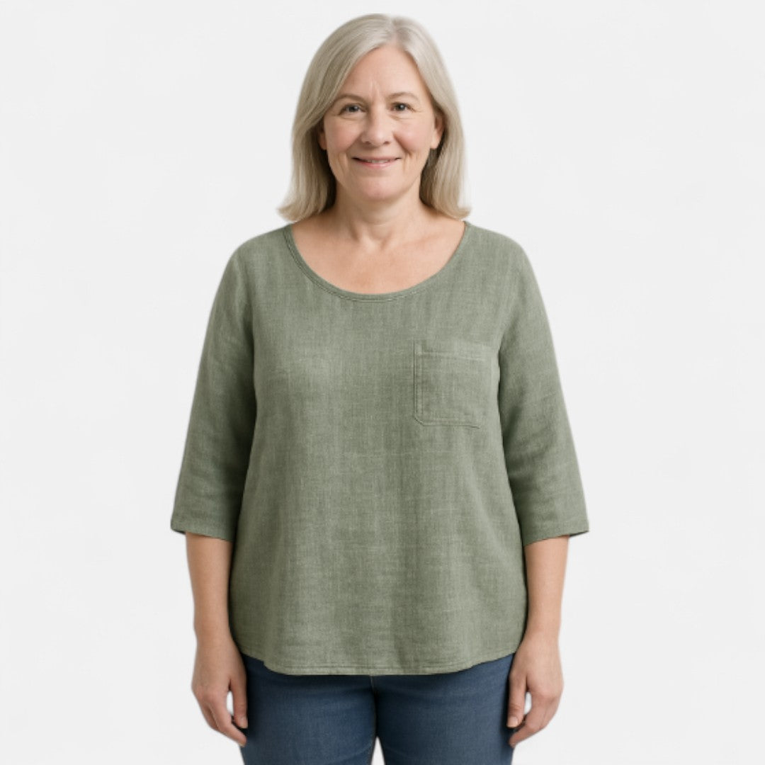 Gunhild™ – Lättviktig casualskjorta