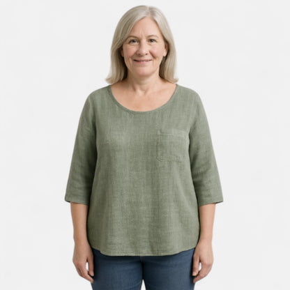Gunhild™ – Lättviktig casualskjorta