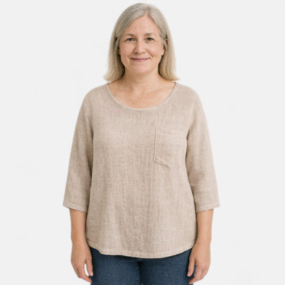 Gunhild™ – Lättviktig casualskjorta
