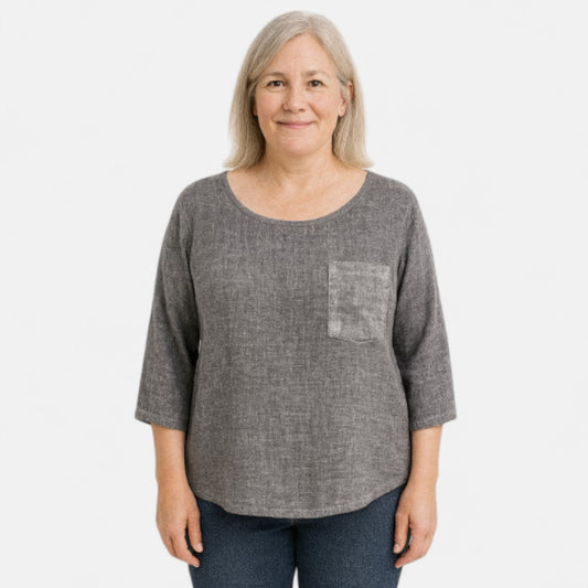 Gunhild™ – Lättviktig casualskjorta