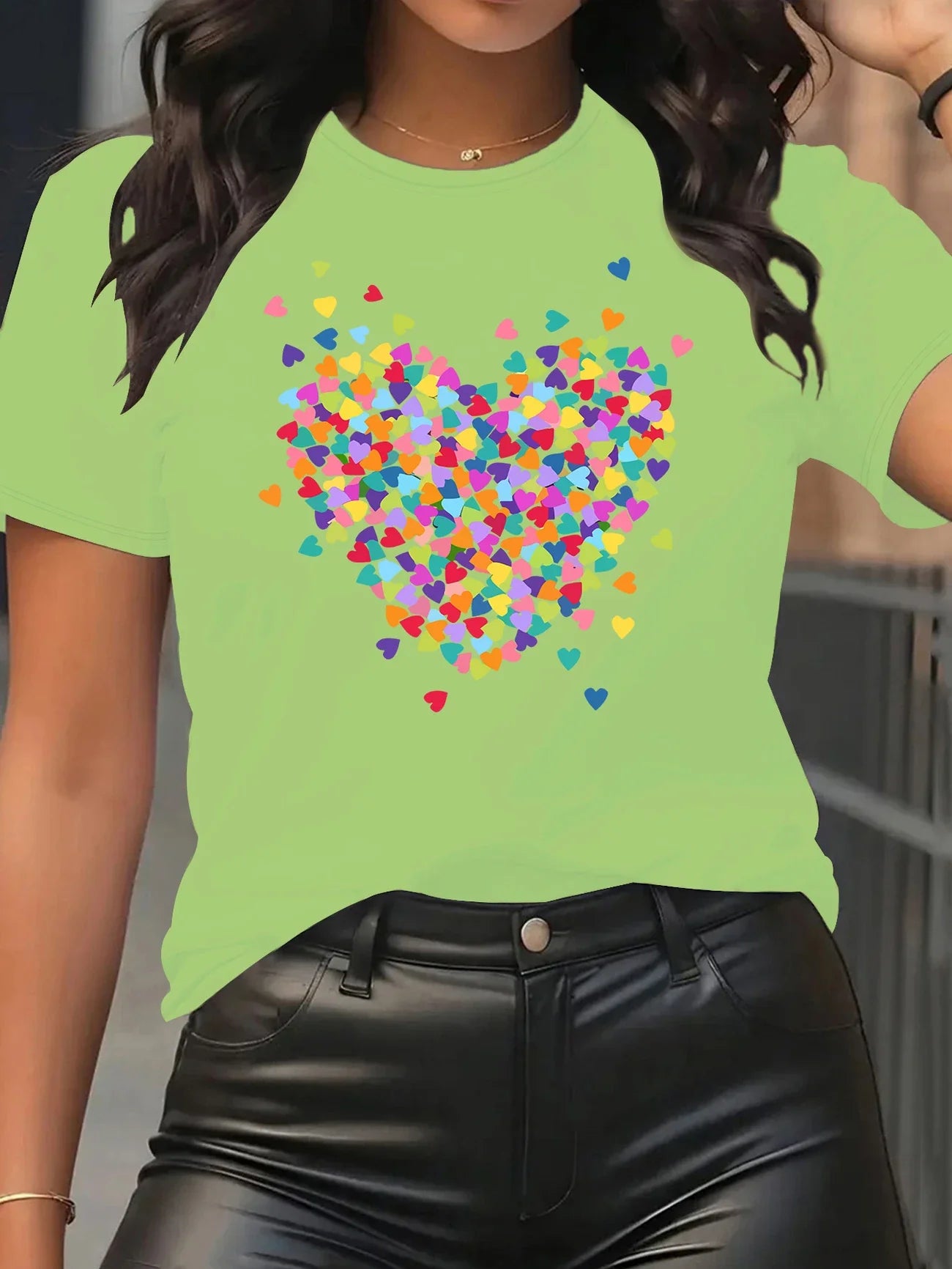 Hue Hearts Shirt | Stöd bröstcancer