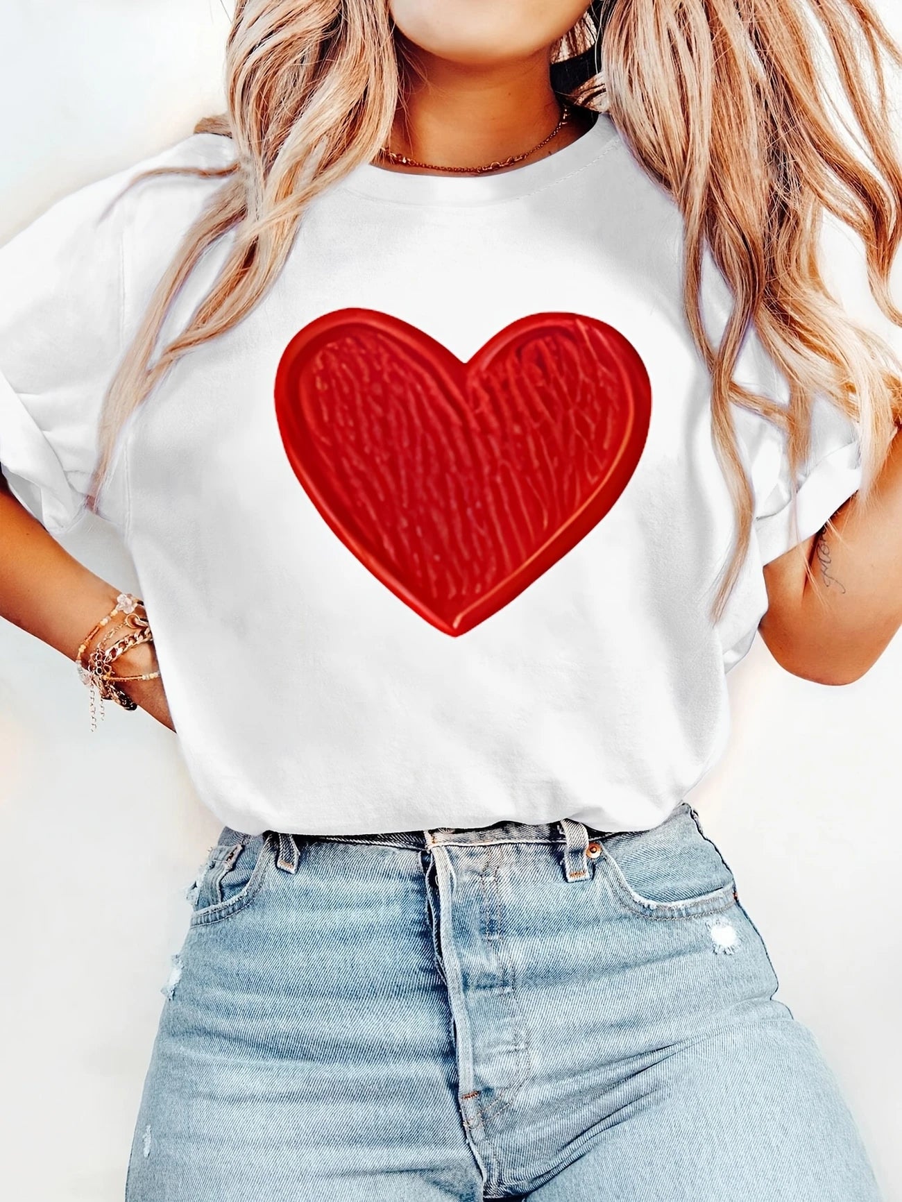 Cupid Heart Shirt | Stöd bröstcancer