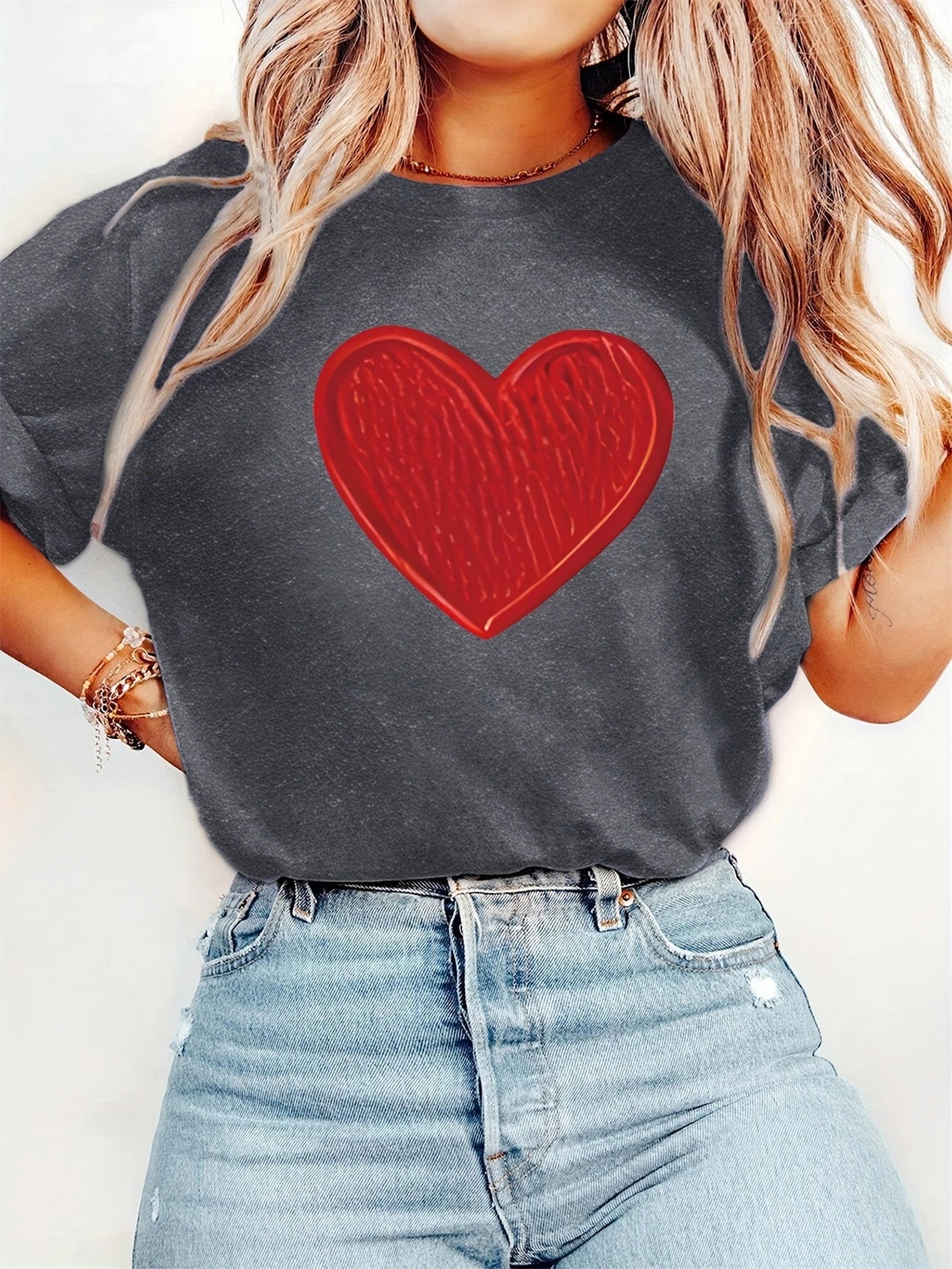 Cupid Heart Shirt | Stöd bröstcancer