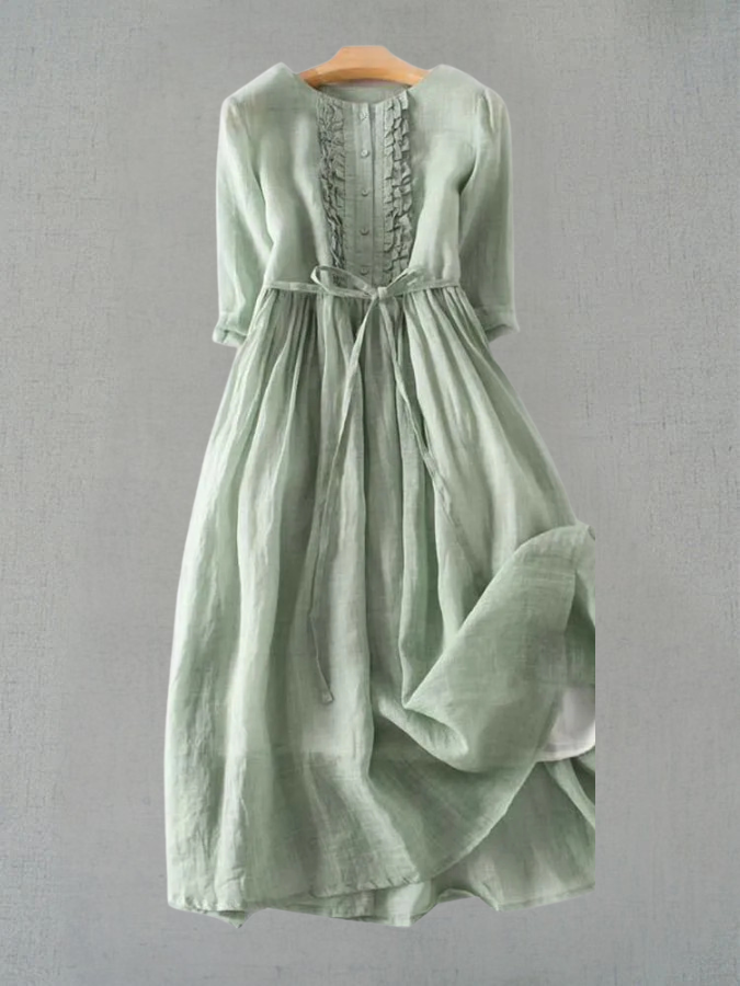 Vintageinspirerad elegant klänning