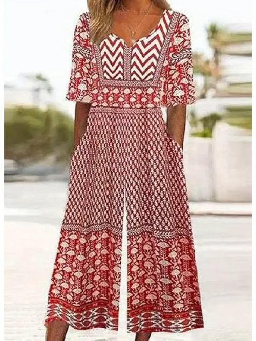 Charmessa™ - Blommig jumpsuit