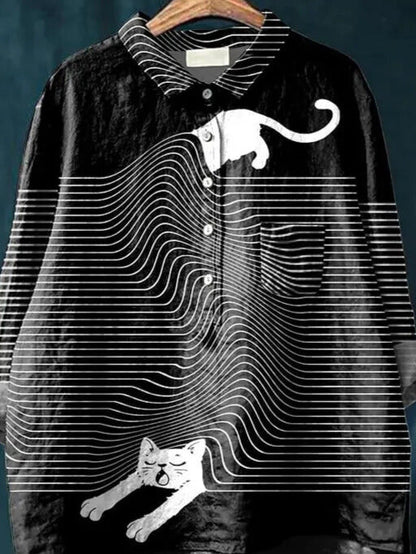 Coco - Cat Art Polo