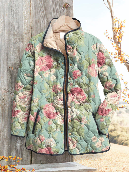 Kyuri™ – Mönstrad quiltad jacka