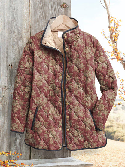 Kyuri™ – Mönstrad quiltad jacka